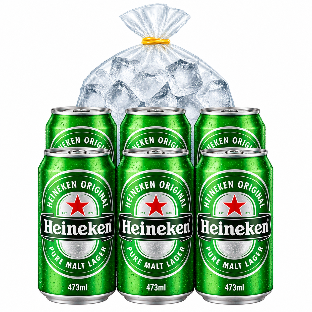 Combo Heineken Latão
